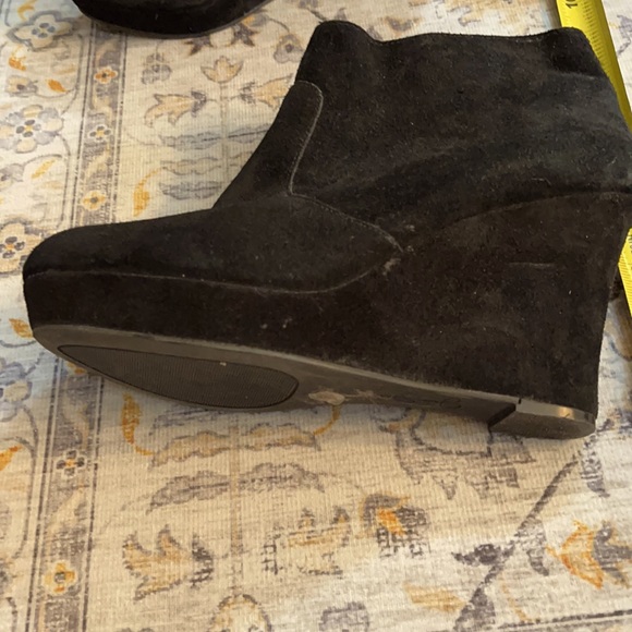 JESSICA SIMPSON Leather suede platform booties - Picture 6 of 10